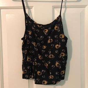 Urban Outfitters black crop top